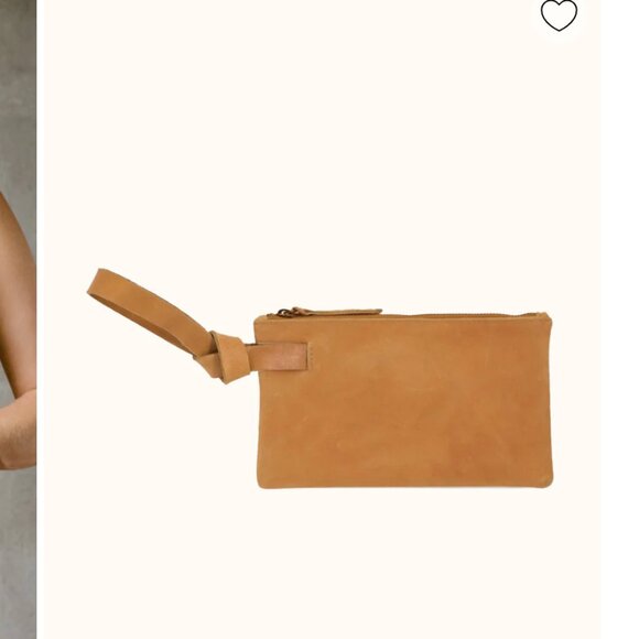 Able Rachel Wristlet Cognac NWOB - Picture 2 of 8